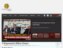 Tablet Screenshot of eskisehirspor.com